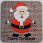Christmas Gift Coaster Santa 
