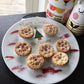 Xmas Tree Gift Signature Plate: Round