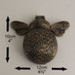 Bumble Bee Door Knocker (Silver/Gunmetal)