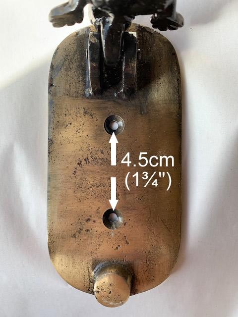 Gecko Door Knocker Sizing