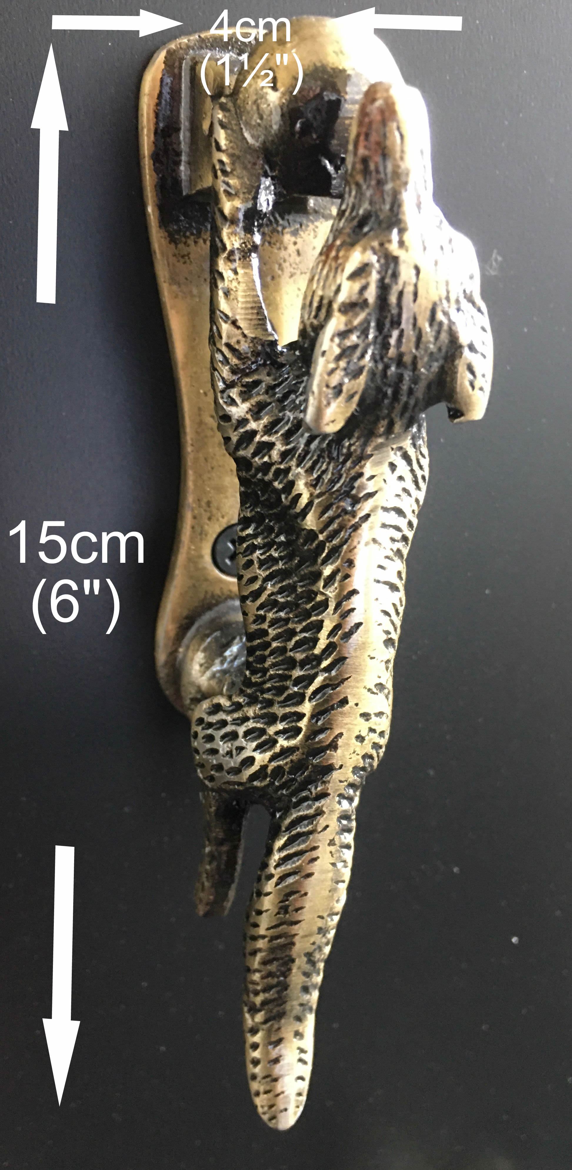 Running Fox Door Knocker Sizes