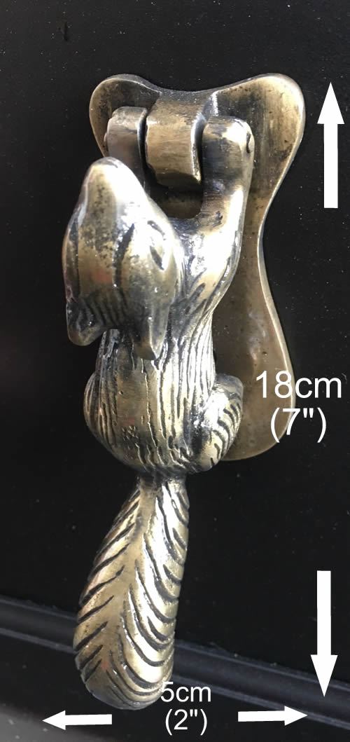 Squirrel Door Knocker Sizes
