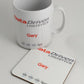 Personalised Ceramic Mug & Coaster: Gift Set