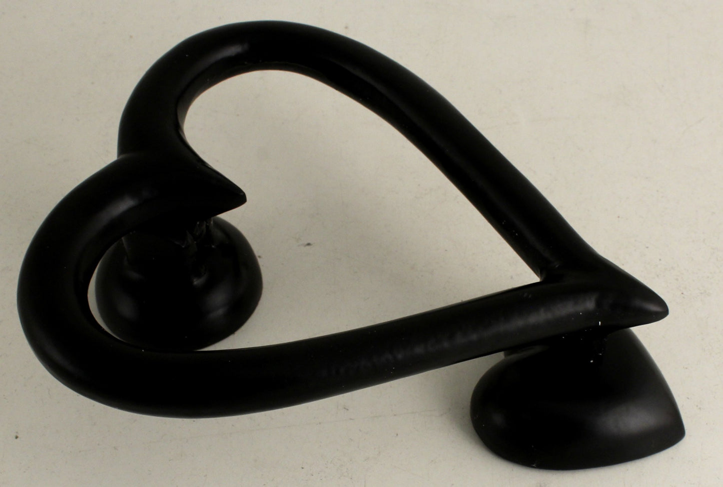 Heart Door Knocker Black (Second)