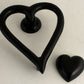 Heart Door Knocker Black (Second)