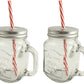 Vintage Gift Style Mason Jars: x 4