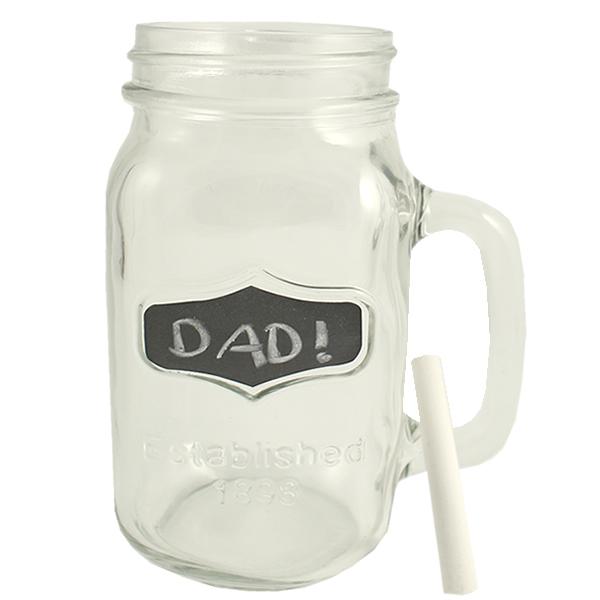 Mason Jar Gift Chalk Board: Extra Large