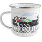 Taza de esmalte Ciclismo - :Cycling Enamel Mug