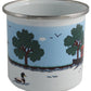 Schmales Boot Emaille Becher - :Narrow Boat Enamel Mug