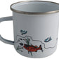 Taza de esmalte Pescar - :Fishing Enamel Mug