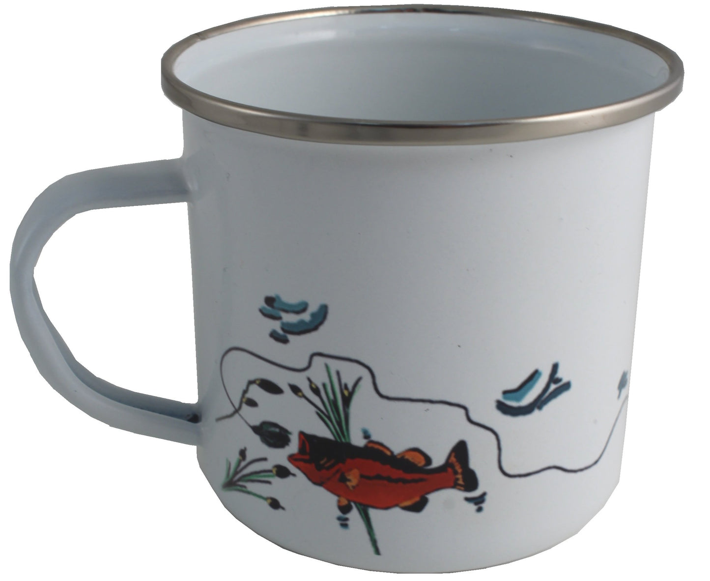 PíÈche tasse d'í©mail - :Fishing Enamel Mug