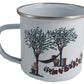 Jardinage tasse d'í©mail - :Gardening Enamel Mug