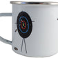 Fusillade tasse d'í©mail -: Shooting Enamel Mug