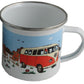Taza de esmalte camper van - :Camper Van Enamel Mug