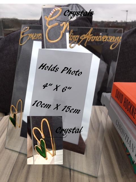 Emerald (55th) Wedding Anniversary Gift : Photo Frame Port (Milestone)