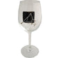 Fishing Design Gift Wine Glass: