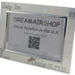Personalised Baby Son Photo Frame Land (Blue Heart/Feet)