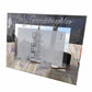 Baby Granddaughter Gift Photo Frame: Landscape (Sweet Pea)