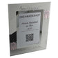 Personalised Granddaughter Gift Frame Portrait: (Hearts)