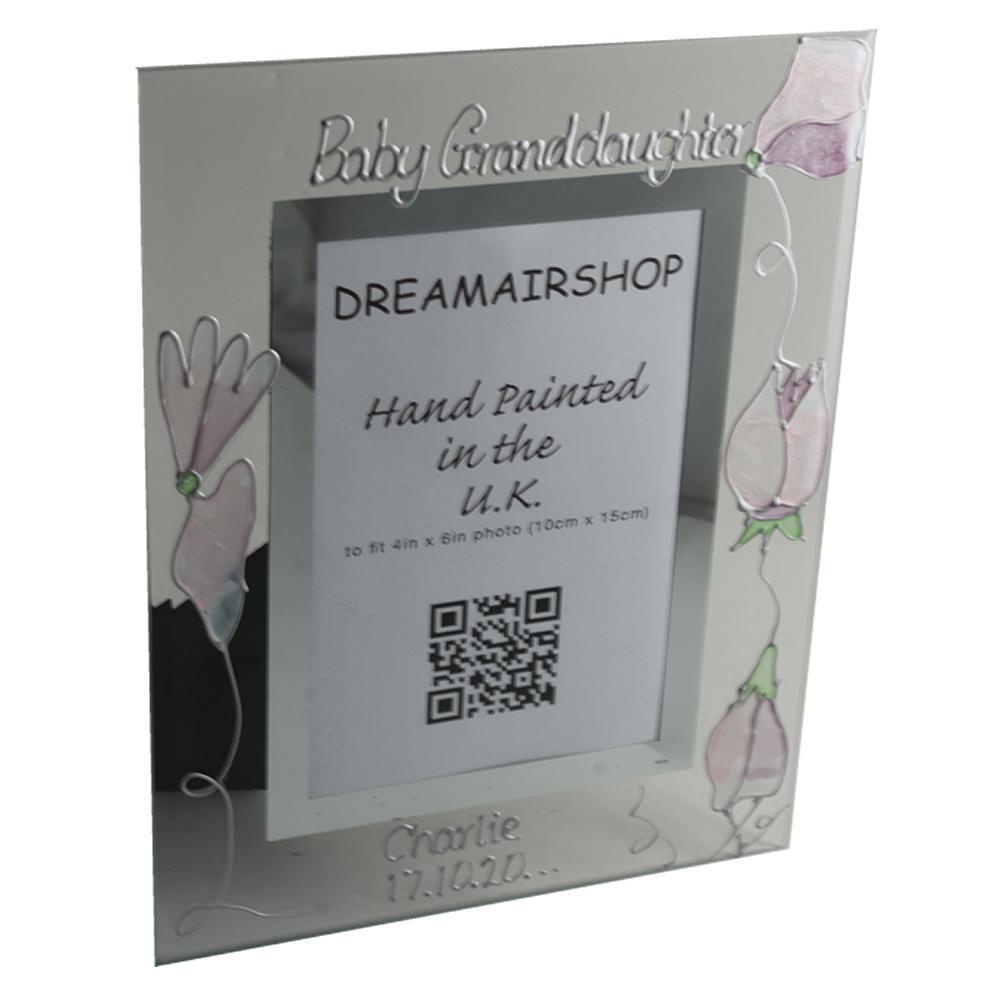 Baby Granddaughter Gift Picture Frame Portrait: (Sweet Pea)
