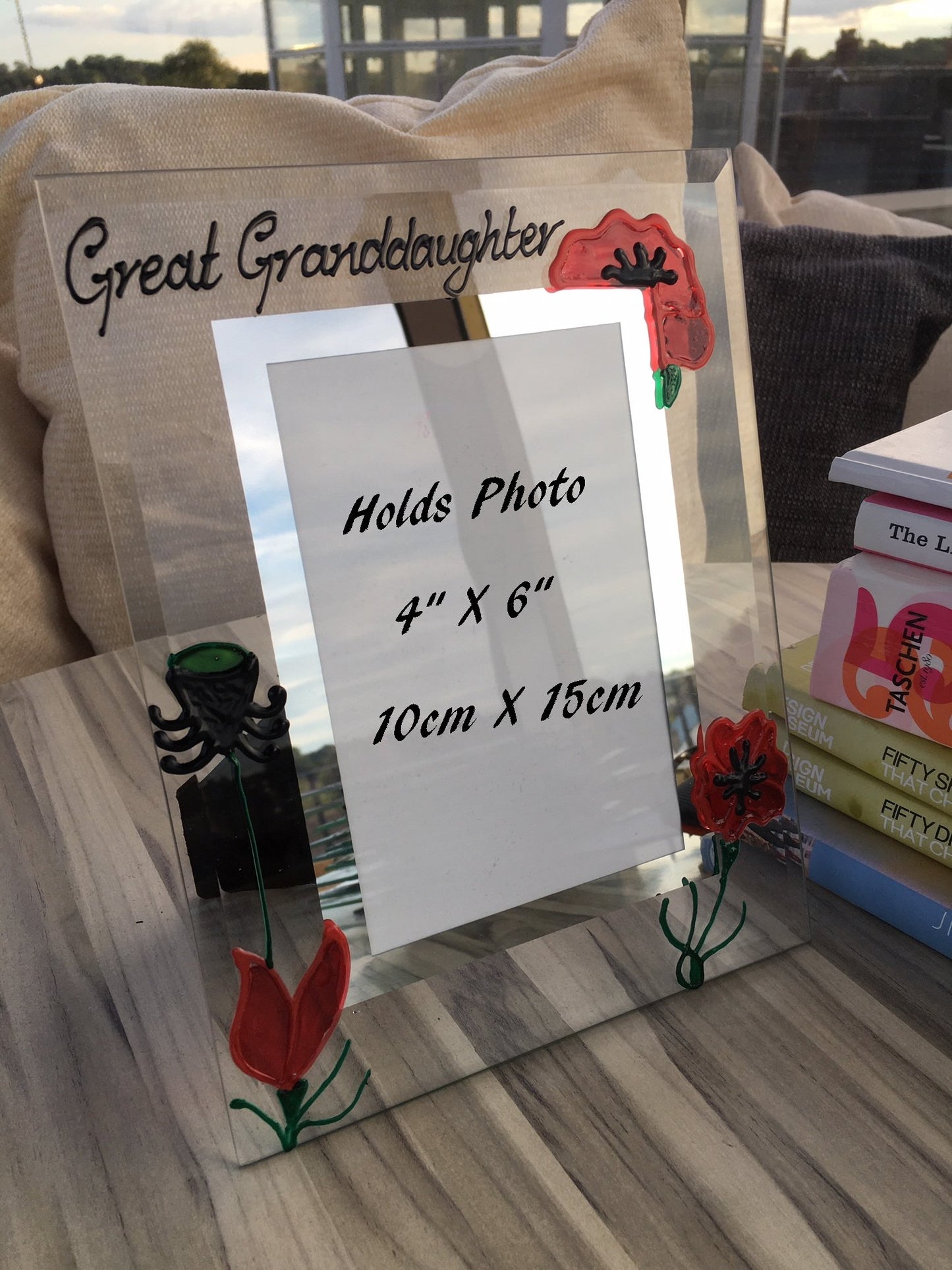 Great Granddaughter Picture Photo Frame Portrait: (Poppy)