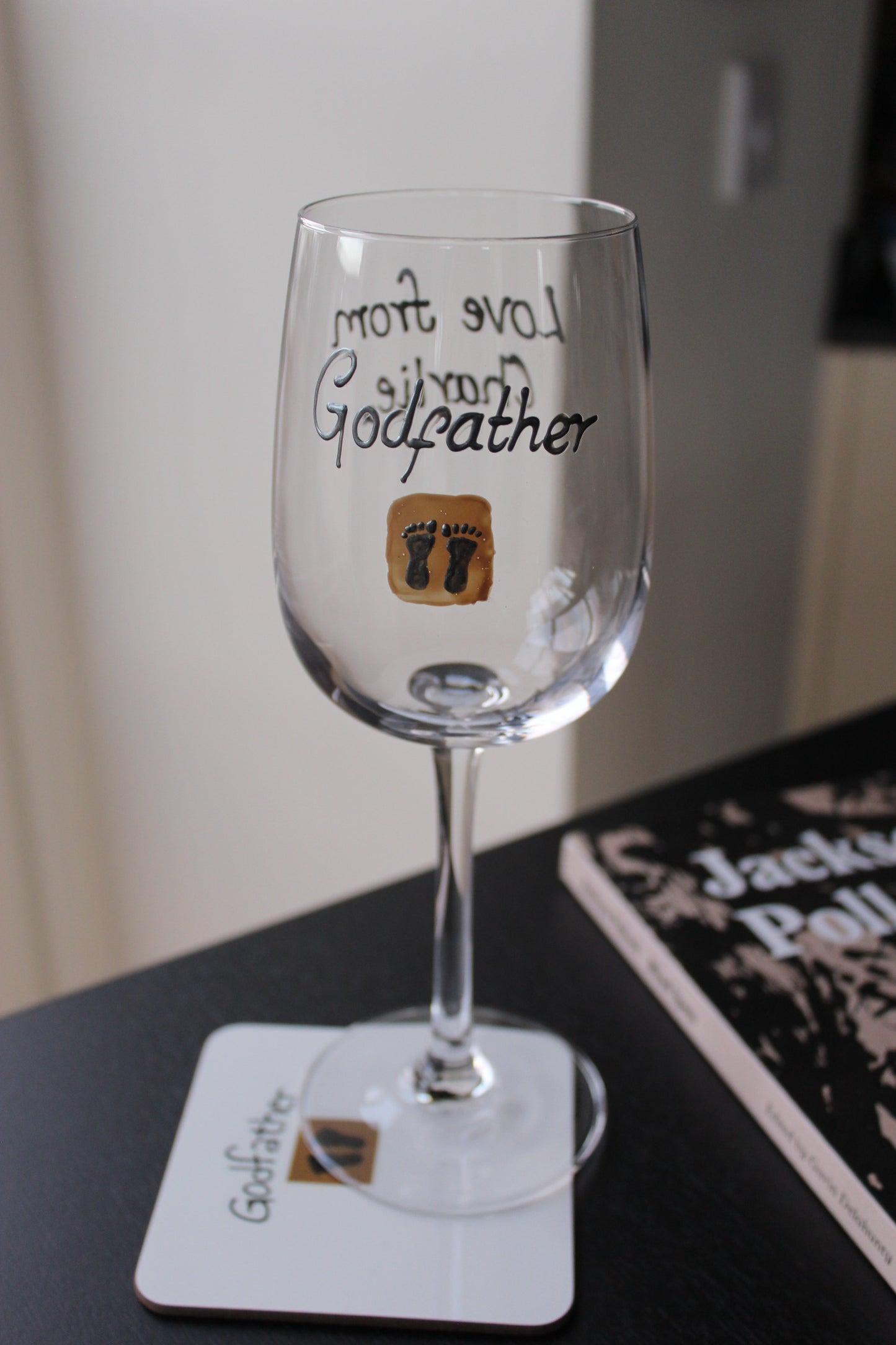 Godmother Wine & Coaster Lifestyle Photo