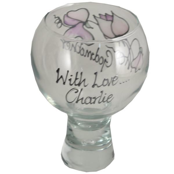 Godmother Bubble Gin and Tonic: Glass Sweetpea