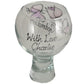 Personalised Godmother Gin and Tonic: Glass Sweet pea