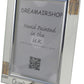 Personalised Godparents Photo Frame (Coffee/Hearts)