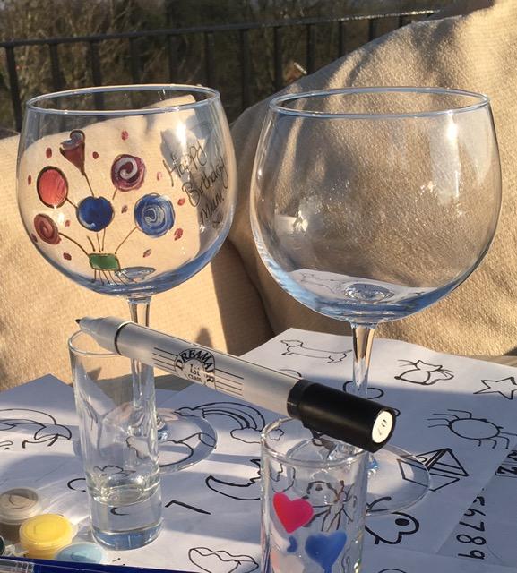 Paint Your Own Craft Glasses Craft Kit