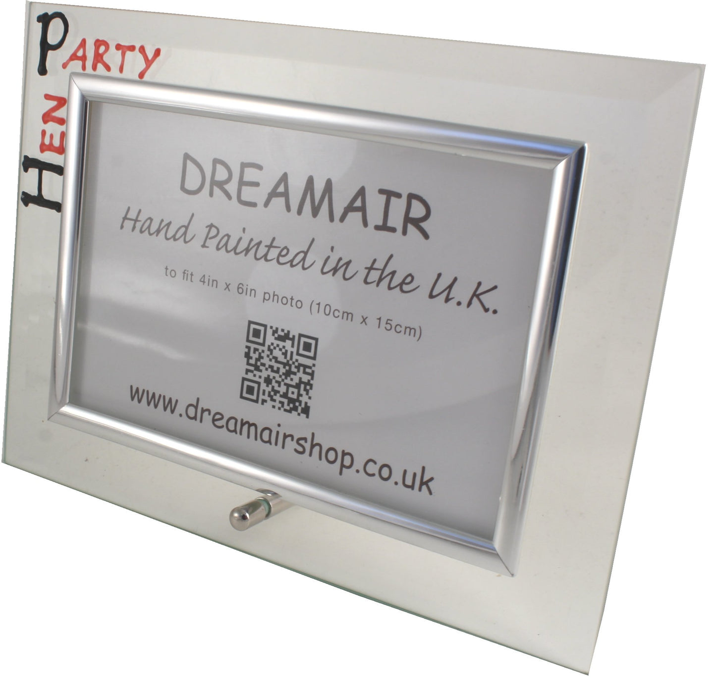 Hen Party Photo Frame Land (Blk/Red)