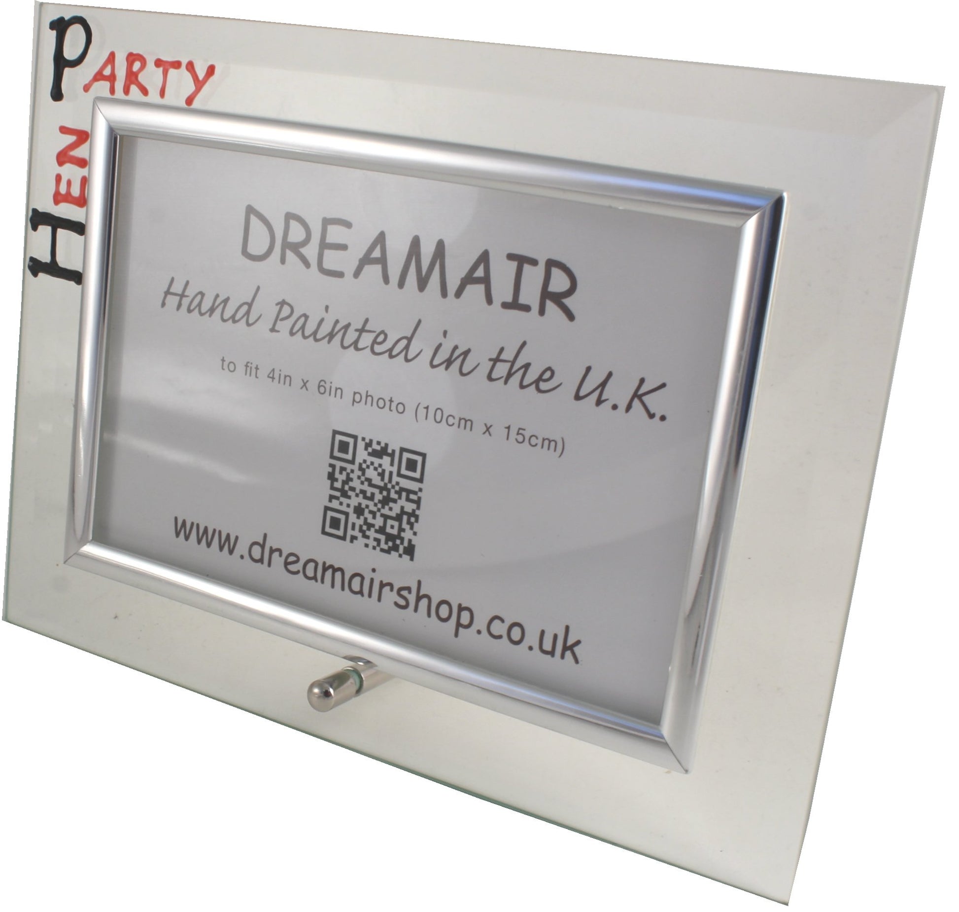 Hen Party Photo Frame Land (Blk/Red)