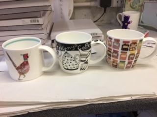 4 Hudson and Middleton mugs