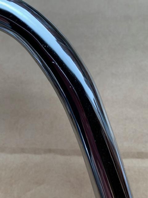 Heart Door Knocker Chrome SECONDS