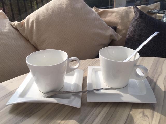 Paint Your Own Craft Kit 6: (2 Porcelain Cups & Saucer plus Spoons)