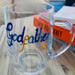 Personalised Tankard Pint Glass: (Multicoloured)
