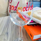 Godmother Design Gift Wine Glass: (Mutlicoloured)
