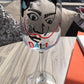 Salvador Dali Luxury Wine Glass: with Crystals