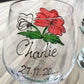 Poppy Stemless Wine Glass