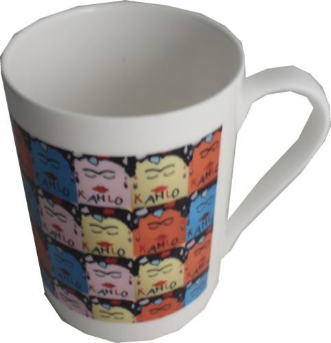 Frida Kahlo China Printed Mug: