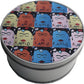 Frida Kahlo Round Shaped Tin: