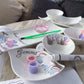Paint Your Own Craft Kit 7: (3 Porcelain Trinket Dishes & 1 Porcelain Plate)