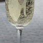 Love Prosseco Champagne Glass (Pearl Heart)