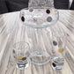 Champagne Glass Luxury with Crystals: