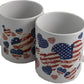 USA American Flag Printed Mug: