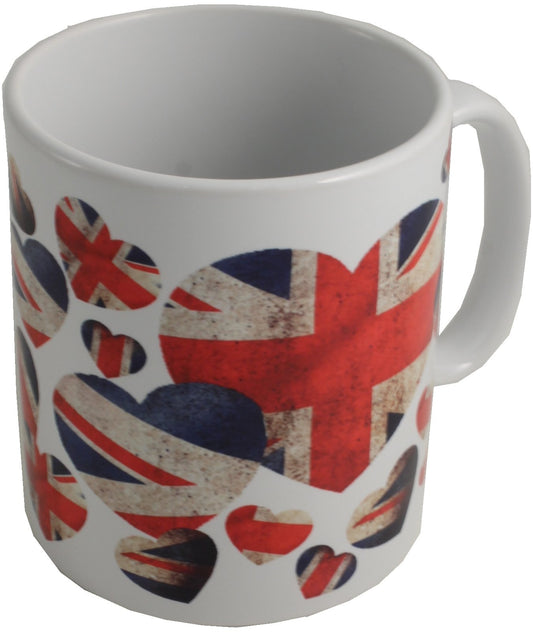Union Jack Ceramic Printed Mug: