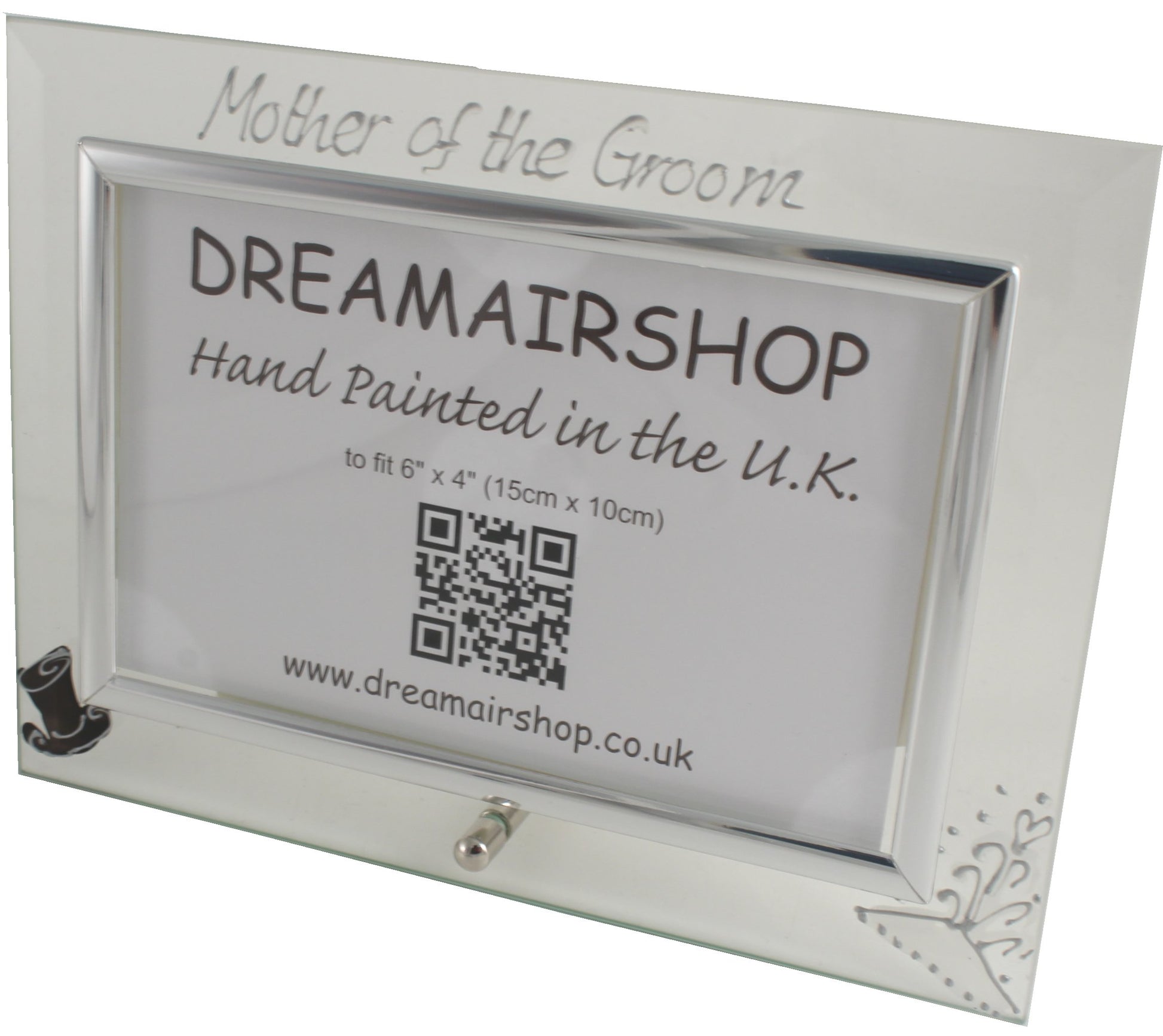 Mother of the Groom Photo Frame Land (Hat & Tiara)