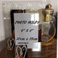 Mother of the Bride Gift Frame: Portrait (Pearl) with Crystals