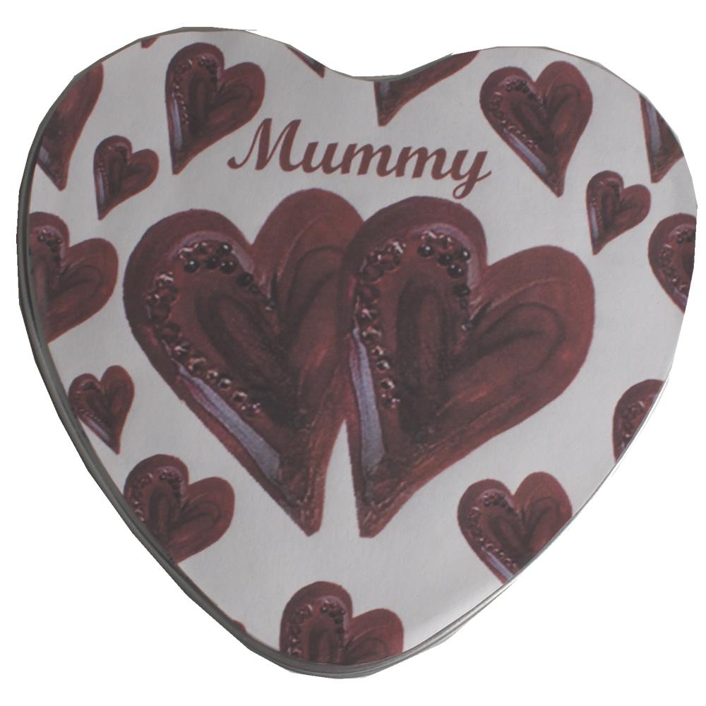 Mummy Gift Heart Tin 