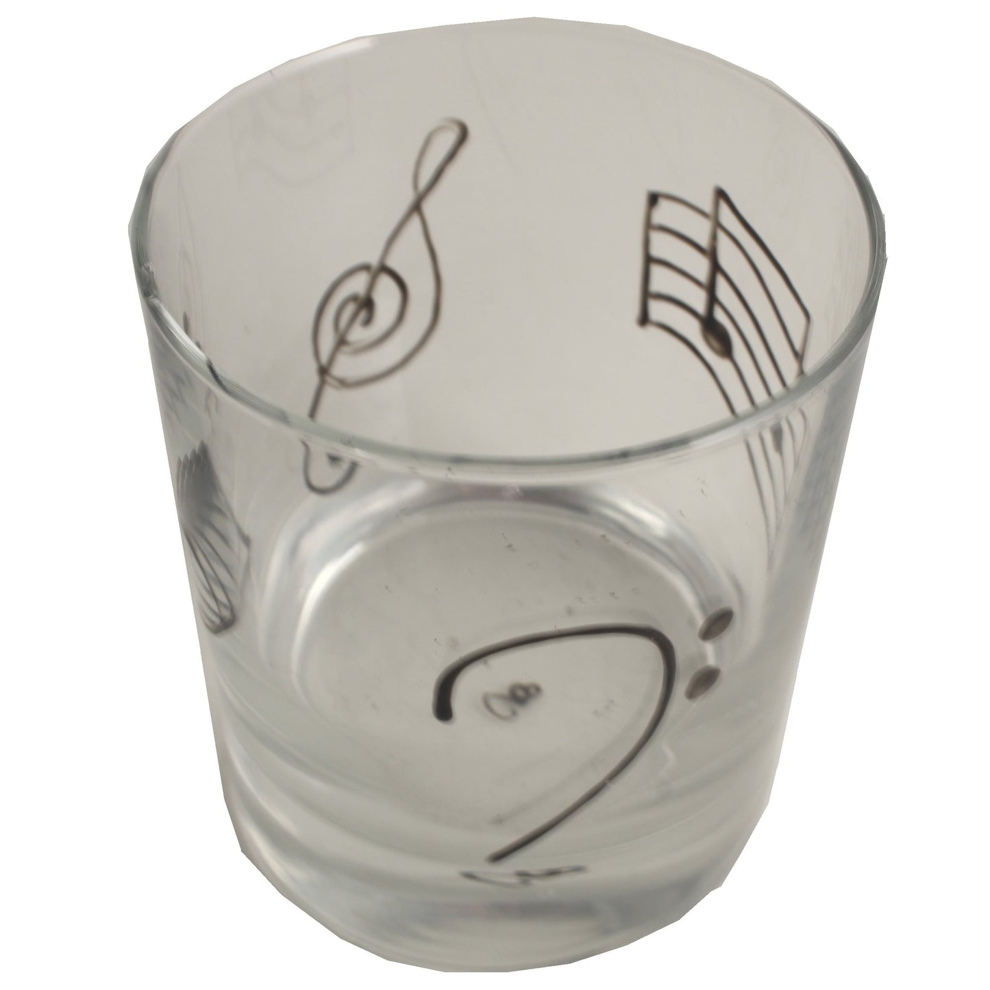 Music Design Gift Whisky Glass: